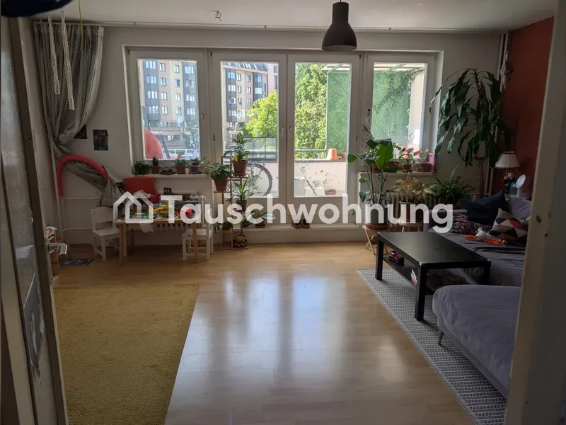 Tauschwohnung: 3,5 Zi Maisonette Kreuzb,suche =4,5 Zi Fhain,Pberg,Pankow — photo 1
